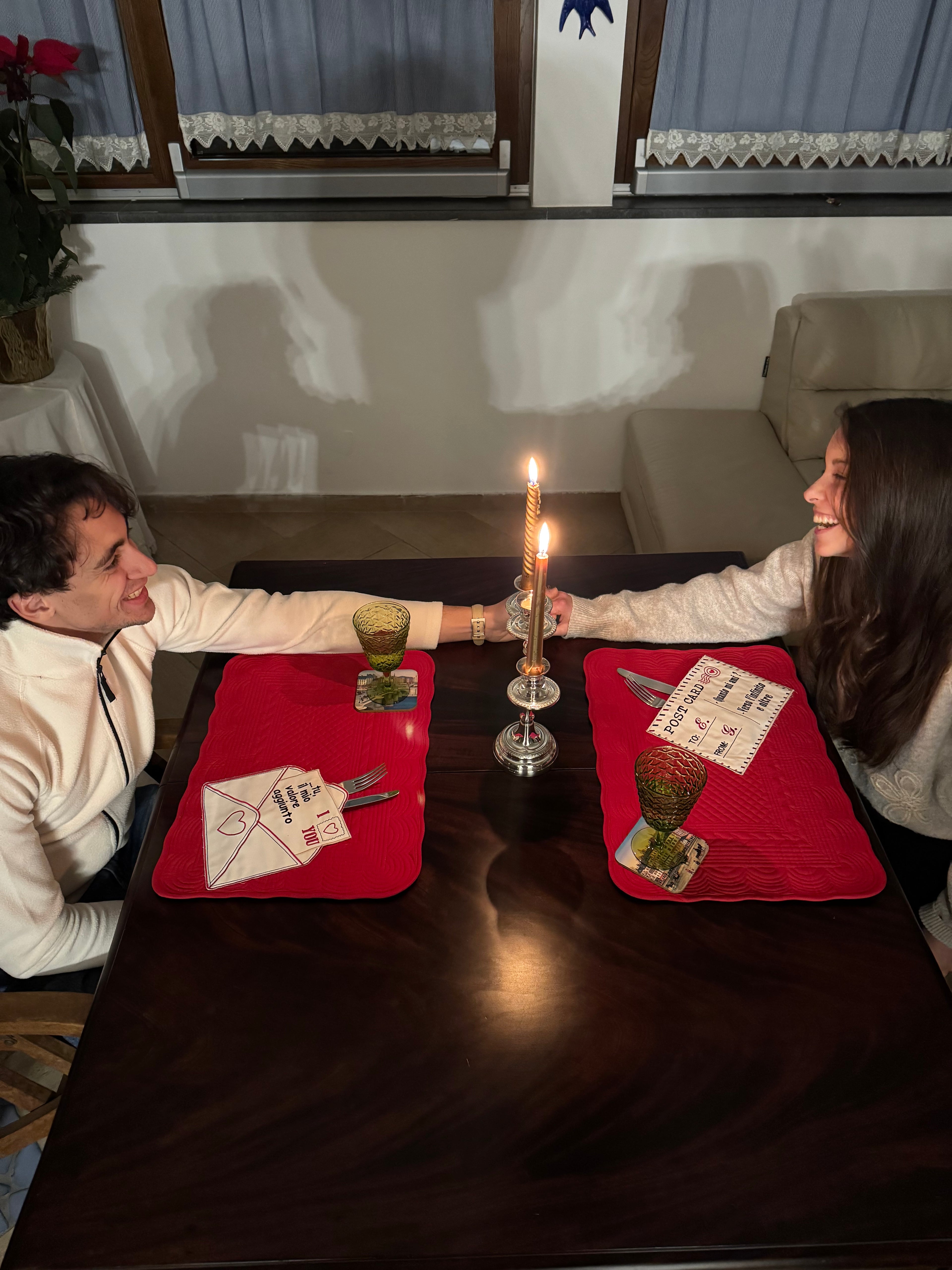 Tovaglietta Lettera - Scrivi il tuo messaggio d'amore